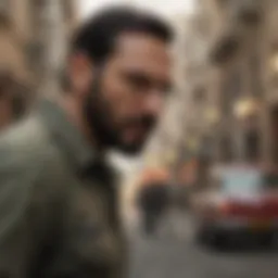 A captivating scene from Agent Vinod showcasing its key protagonist in action.