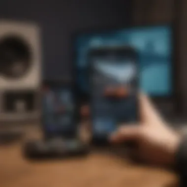 Listeners engaging with streaming services on various devices