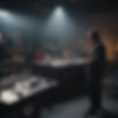 The Creative Process with MasterFX An artist using MasterFX in a modern studio setting