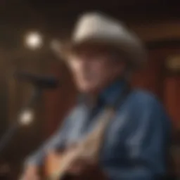 Bill Mack performing live on stage