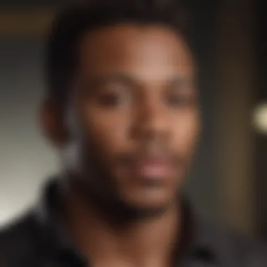A young Bobby Brown in the early days of his music career, reflecting his journey.