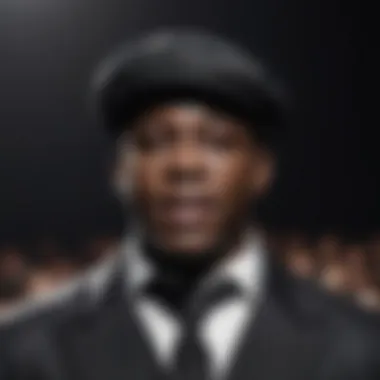 The Charismatic Performer Bobby Brown performing live, showcasing his energy and charisma on stage.