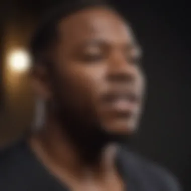 Resilience in Adversity A candid moment showcasing Bobby Brown's personal struggles and resilience.