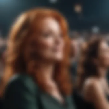 Bonnie Raitt engaging with her audience during a concert