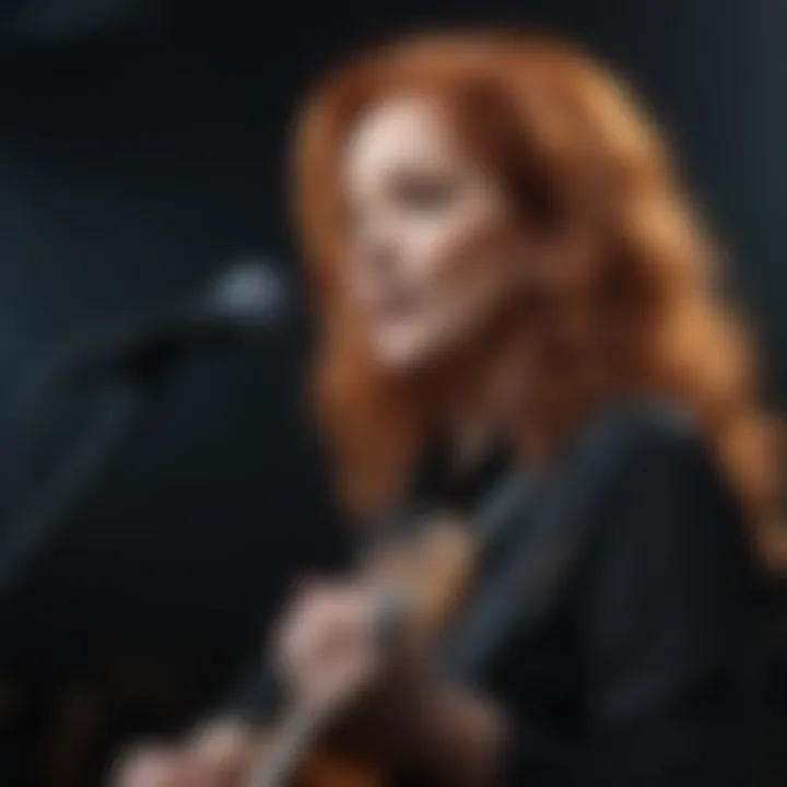 Bonnie Raitt performing live with passion and energy