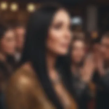 Cher and Her Fans: A Legacy of Connection Cher interacting with fans, showcasing her cultural impact