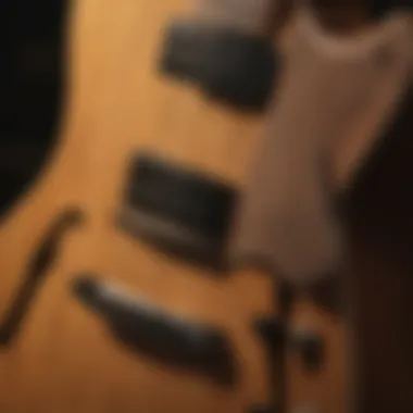 Chris Stapleton with Guitar Close-up of Chris Stapleton with guitar