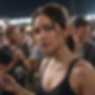 Connecting with Fans: Cindy Love's Impact Cindy Love engaging with fans at a music festival