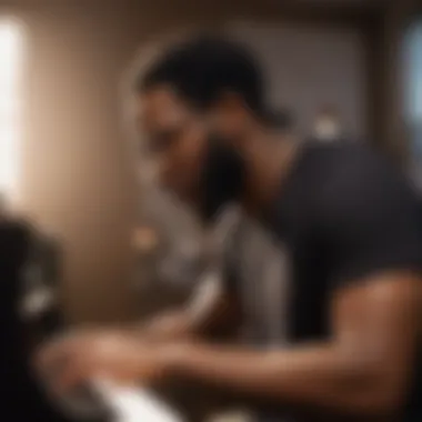 Cory Henry collaborating with fellow musicians