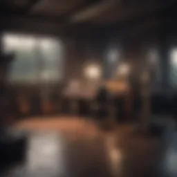 David Horne in a studio setting