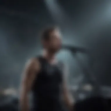 Depeche Mode Live in Concert Depeche Mode performing at a concert