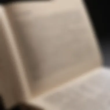 Insights from Within A close-up of an open book, with highlighted passages and annotations reflecting deep engagement.
