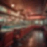 A vintage diner setting reflecting the era of 'Alice's Restaurant'