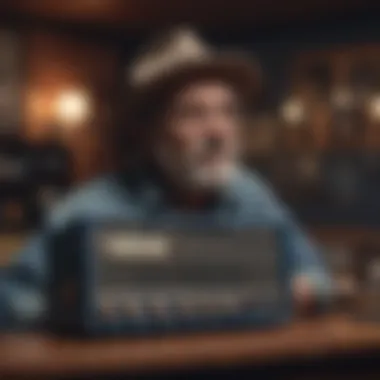 The Connection Between Audiences and Blues Radio Listeners enjoying blues radio at home