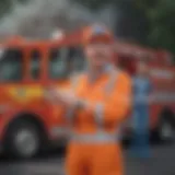 Blippi engaging kids with the Fire Truck Song