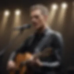 Bryan Adams performing live