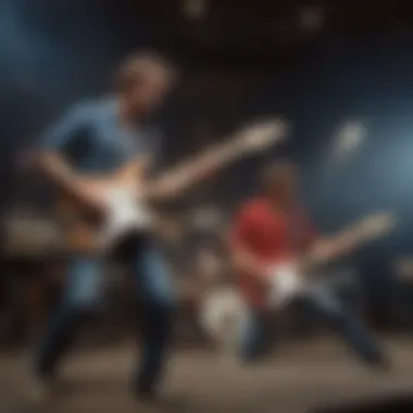 Dire Straits in Their Early Years A vintage photograph capturing the band's early years