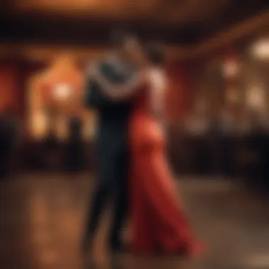 The Spirit of Tango: Iconic Venues An iconic tango venue filled with energy and enthusiasm.
