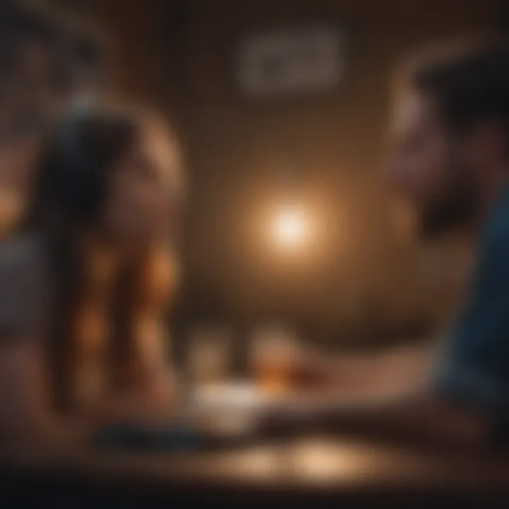 Listeners engaged in a podcast episode about indie music
