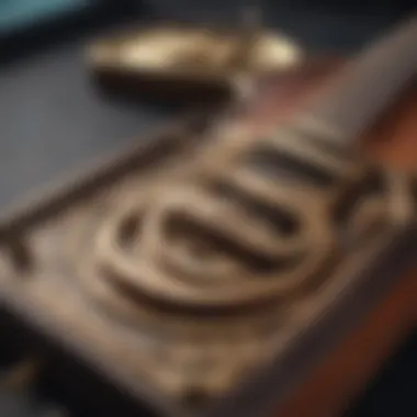 Symbol of Artistic Creativity A close-up of a musical instrument symbolizing creativity