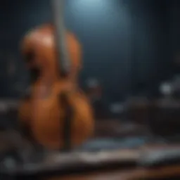 An artistic representation of Purone's musical elements