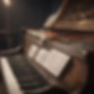 The Language of Music Sheet music with intricate piano notes