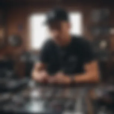 Creating Musical Masterpieces Locksmith in a recording studio, surrounded by music equipment