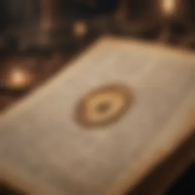 Historical Manuscript of the Astral Aura A historical manuscript illustrating the concept of the astral aura in ancient cultures.