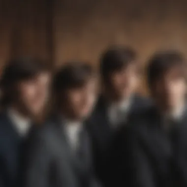 The Beatles: Origins of a Cultural Phenomenon A vintage photograph of The Beatles in their early years