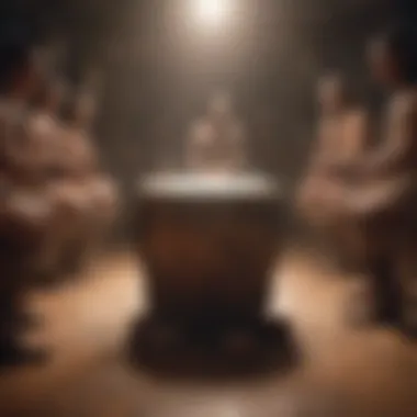 Drum Circle Performance Group performing a drum circle