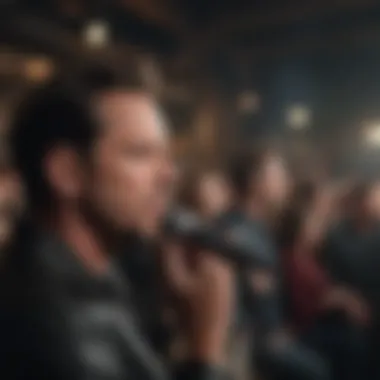 Audience Immersion in Gary Allan's Music Audience immersed in live music experience