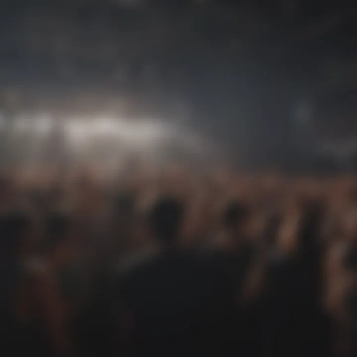 Fans enjoying Futurebirds concert