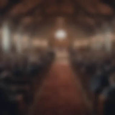 The Power of Connection: Engaged Congregation A vibrant congregation engaged in a sermon