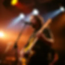 Dave Matthews performing live with passion