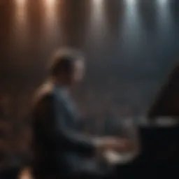 Alberto Garcia performing on stage