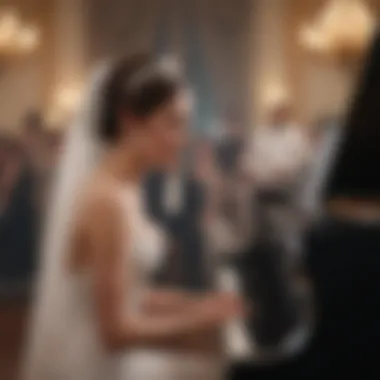 Live Performance of Here Comes the Bride A pianist performing Here Comes the Bride