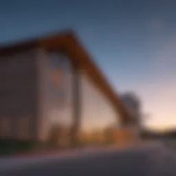 Exterior view of Overland Park Community Church showcasing its architecture