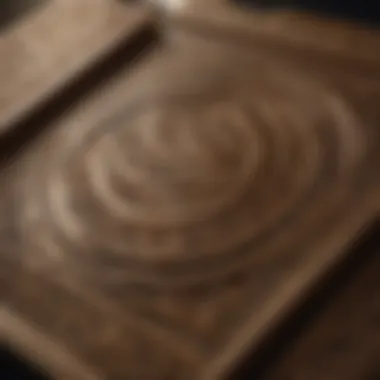 The Art of Qur'anic Calligraphy An intricate calligraphy of a verse from the Qur'an