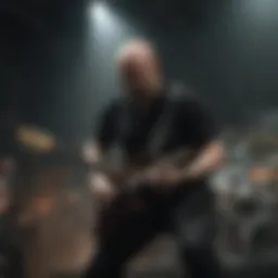 Dynamic performance of Soilwork on stage