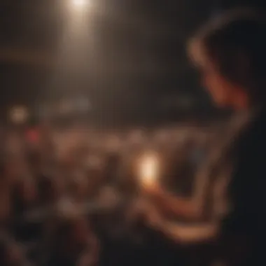 Fan engagement at a Candlebox concert