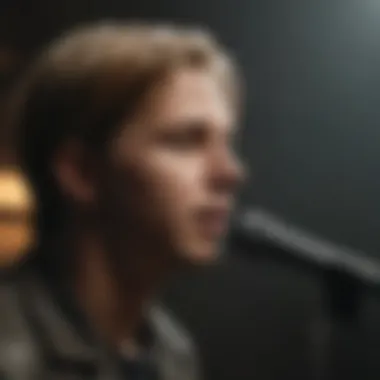 Tom Odell captivating the audience with a heartfelt performance