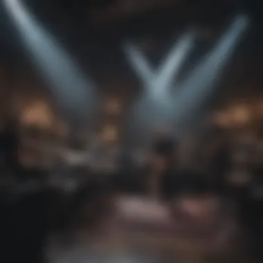 Intimate Concerts: Unique Band Atmosphere An intimate concert setting with an unusual band setup