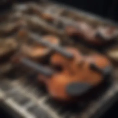 Instruments that Bring Velvetine to Life A collage showcasing various musical instruments that evoke velvetine themes