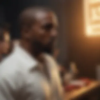 Controversies in the Release of 'Famous' Visual depiction of the controversy surrounding Kanye West's release.