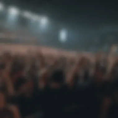 Passionate Fans Enjoying a Foo Fighters Concert Fans at a Foo Fighters concert