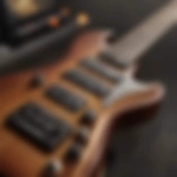 Guitar Hero Live gameplay interface showcasing the innovative guitar controller.