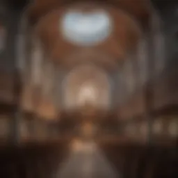 Interior view of Heart of God Church showcasing its architecture