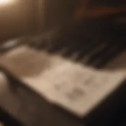 Sheet music for Fallen Down