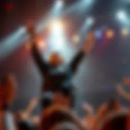 Juice WRLD performing live on stage