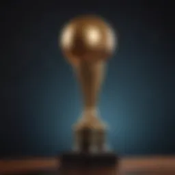 Stunning visual of the Juno Awards trophy
